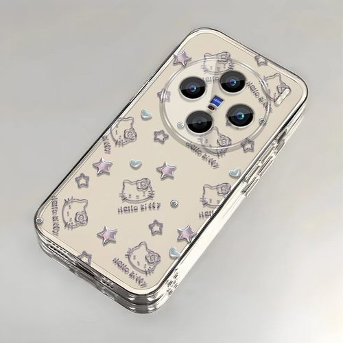 凯蒂猫vivoX100SPro手机壳透明V2324HA全包防摔软男女可爱套外壳