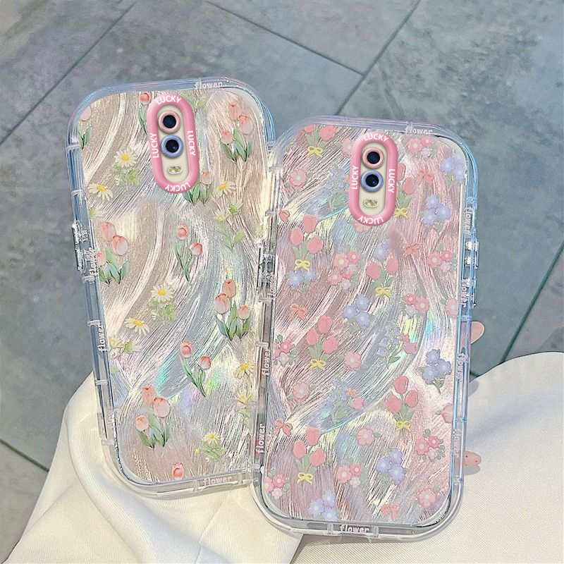 花OPPO R17手机壳Reno 3 Pro新2全包13防摔12薄10软4潮11套5男6女7可爱8外9潮OPPO Reno款r17高级OPPOR17