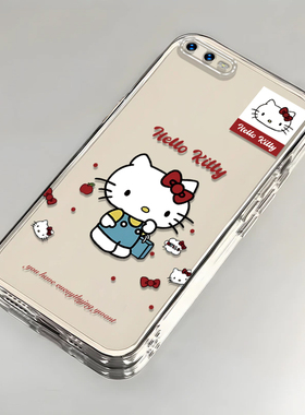卡通kt猫OPPOK1壳透明PBCM30全包防摔硅胶高级男女可爱套外壳