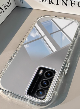 Realme真我X7PRO至尊手机壳Realme X透明X2新V13镜面15泡芙 +气囊GT NEO 6男女15高级23潮T全包X50防摔Neo7软