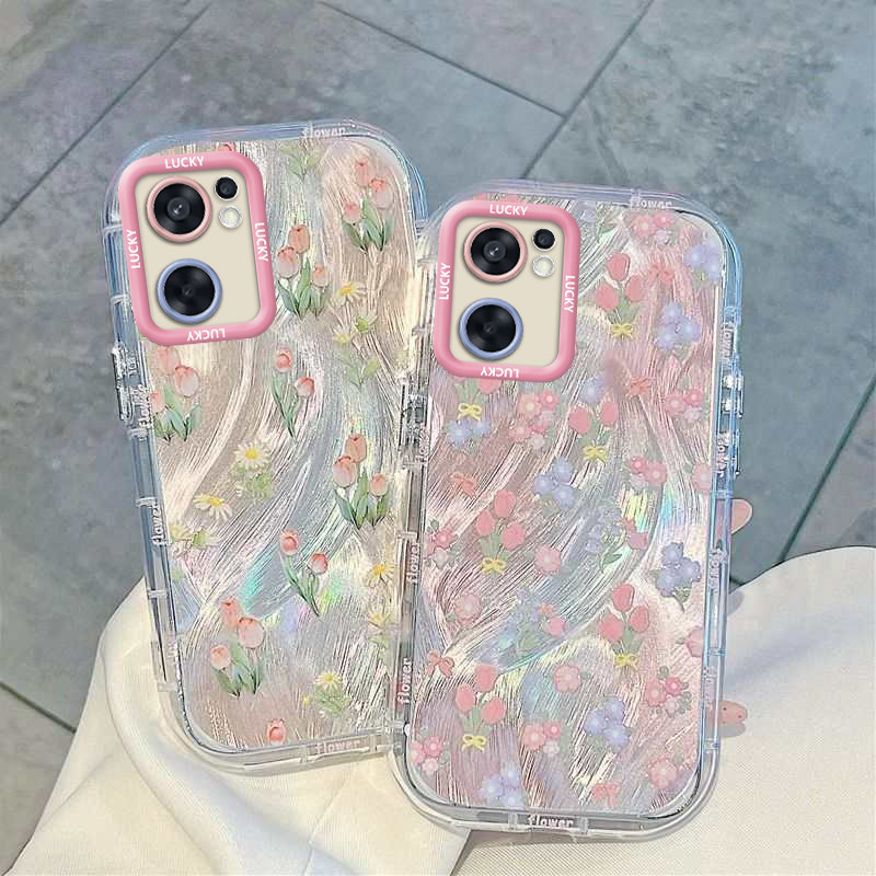 花OPPO A56s手机壳A53高级A55新A56全包A57防摔A52薄A58软A11硅胶A5 pro套X男i女s可爱plus外壳潮OPPOA56s