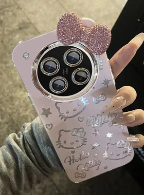 羽纱kt猫OPPOFindX8S手机壳PKT110情侣全包防摔软男女可爱套外壳