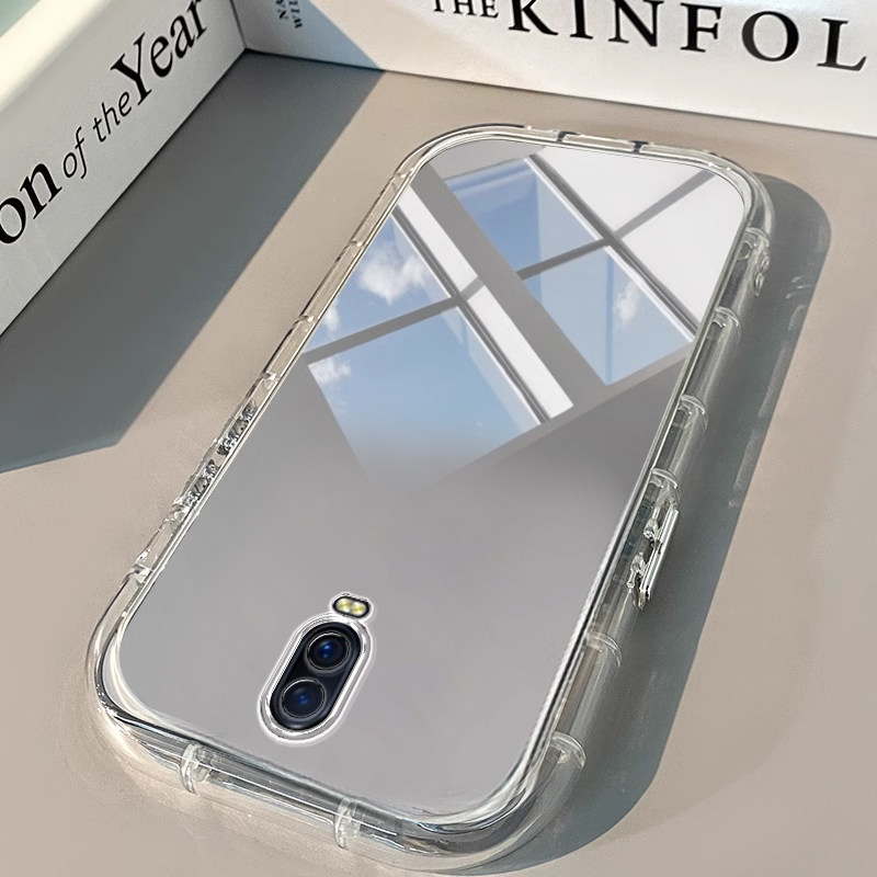 OPPO R17手机壳R9S透明R9新镜面R15梦境泡芙R15X气囊R11男女R17PRO高级K3潮K10全包K12防摔硅胶软OPPOR17