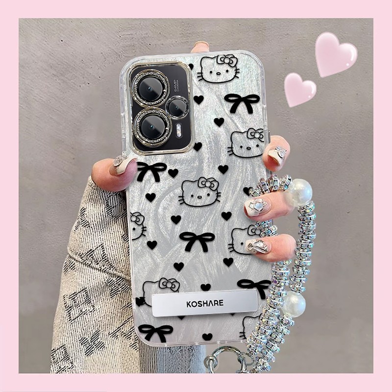 精孔kt猫红米Note12Turbo手机壳23049RAD8C情侣全包防摔可爱套外