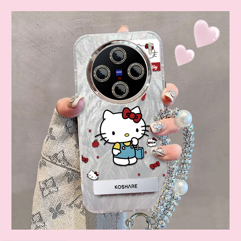 羽纱kt猫vivoX200ProMini手机壳V2419A情侣全包防摔女可爱套外壳