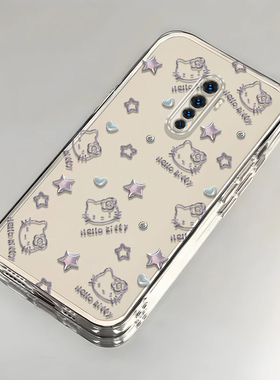 凯蒂猫OPPORenoAce手机壳透明PCLM10全包防摔高级男女可爱套外壳