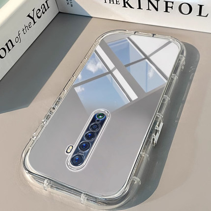 OPPO Reno2手机壳Reno Z透明ACE新13镜面3泡芙4 PRO气囊12男5女6高级7潮8全包R 9防摔10硅胶11软OPPOReno2