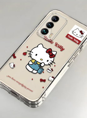 卡通kt猫魅族18壳透明M181Q全包防摔硅胶高级男女可爱套外壳