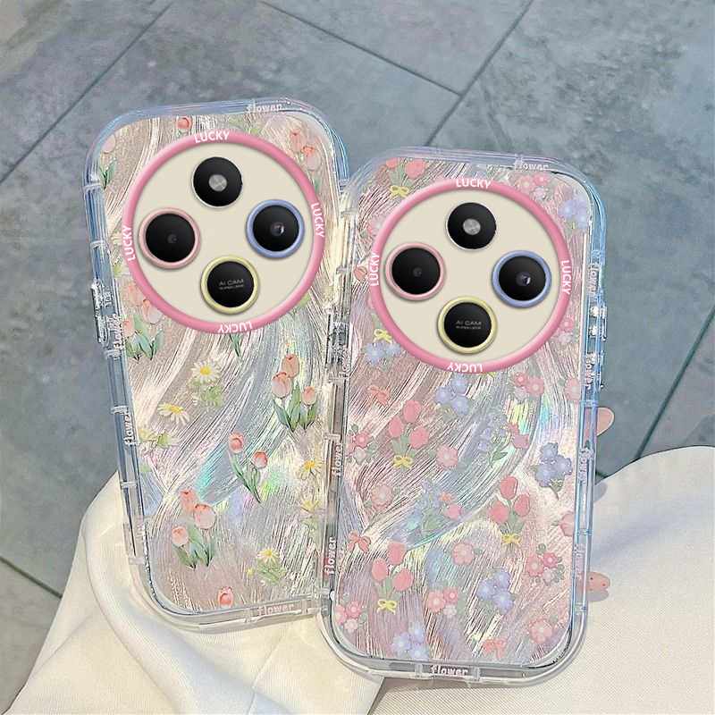 雏菊红米14R手机壳note 7女8全包12防摔14可爱K20薄Turbo4pro男K40款K50套K60 E外K70女K80新Pro+牌Redmi款13