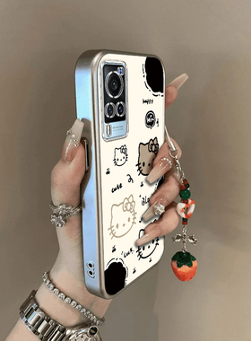 vivo X60手机壳X9新X20全包X21防摔X23薄X30软X50款X60套X70男X80女X90可爱X100外壳X200 pro凯蒂kt猫vivox60