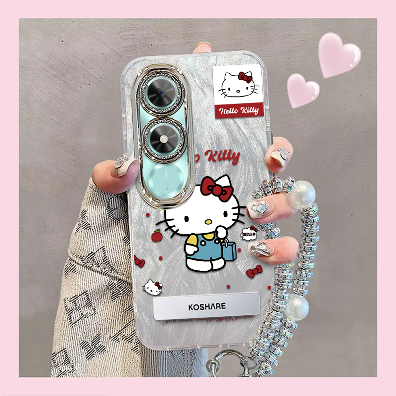 羽纱kt猫荣耀Play9C手机壳JDY-AN00情侣全包防摔软男女可爱套外壳