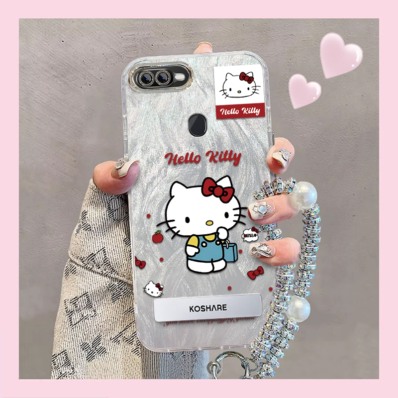 羽纱kt猫OPPOA7手机壳PBFM00情侣全包防摔硅胶高级男女可爱套外壳