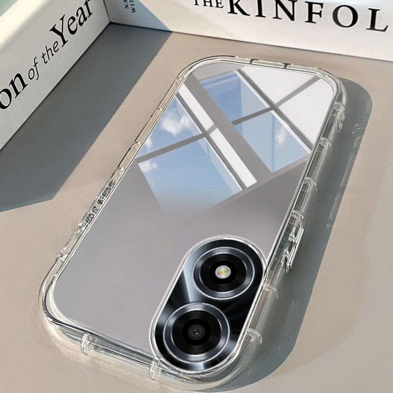 OPPO A2X手机壳A1透明A3活力A8版X镜面M泡芙A9气囊A5男A7女pro款S高级感A11全包A32防摔A35硅胶A36软OPPOA2X