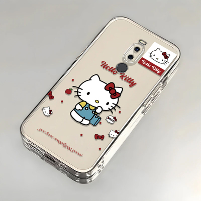 卡通kt猫魅族note8壳透明全包防摔软硅胶高级男女可爱套外壳