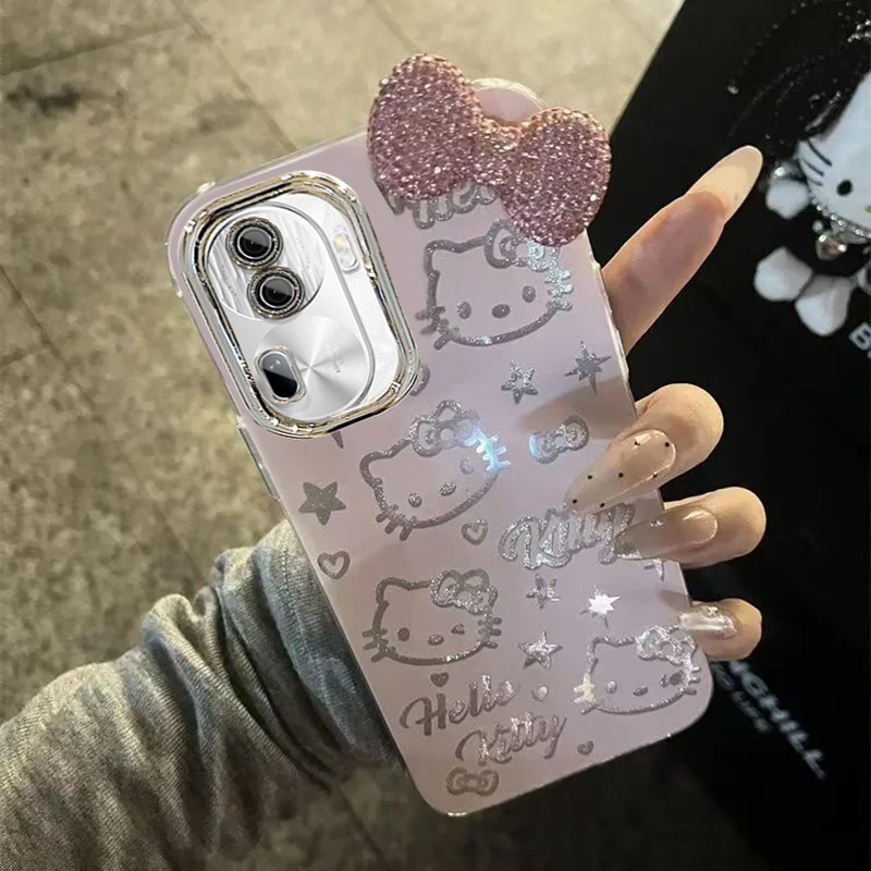 羽纱kt猫OPPOReno11Pro手机壳PJJ110情侣全包防摔男女可爱套外壳