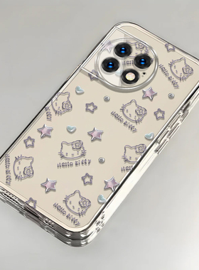 凯蒂猫一加Ace2Pro手机壳透明PJA110全包防摔高级男女可爱套外壳