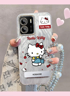 羽纱kt猫vivoY10手机壳V2168A情侣全包防摔软高级男女可爱套外壳