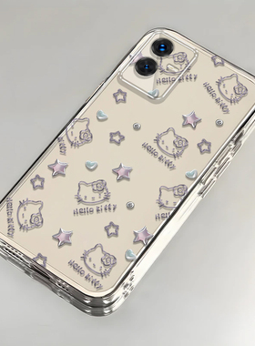 凯蒂猫vivoT2x手机壳透明v2188a全包防摔硅胶高级男女可爱套外壳