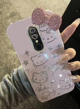 羽纱kt猫OPPOA9x手机壳PCAM10情侣全包防摔软高级男女可爱套外壳