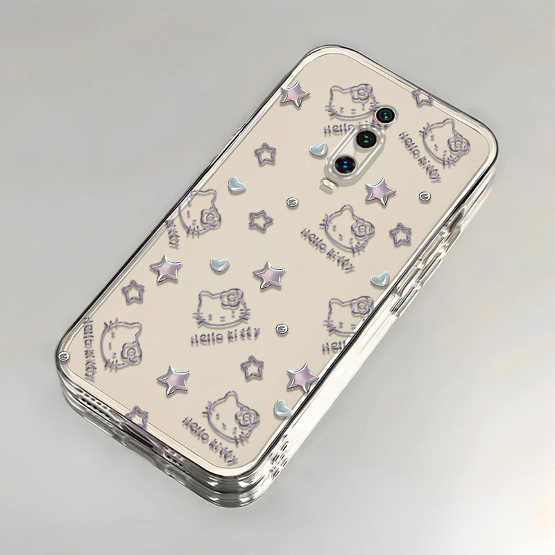 凯蒂猫红米K20手机壳透明M1903F10C全包防摔软高级男女可爱套外壳