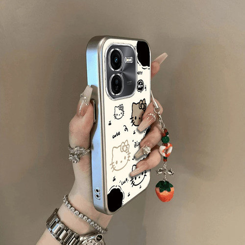 IQOOZ9X手机壳IQOO Z 3爱酷Z 5新7全包8防摔9超薄10软11硅胶12 pro高级13男女Z6可爱Z1套外壳情侣凯蒂kt猫