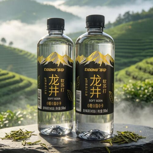 体动软苏打水0糖0脂0卡590ml