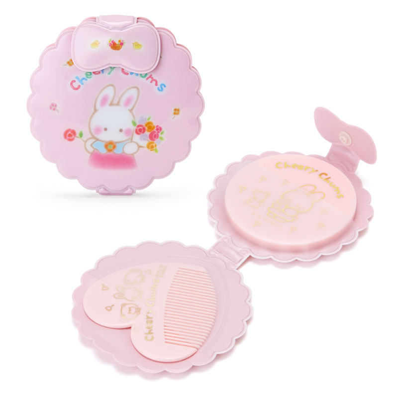 日本原裝進口Cheery Chums 隨身化妝鏡梳套裝(朋友)在类目 家庭/个人清洁工具, 个人洗护清洁用具, 梳子/便携用镜, 镜梳套装中 - 来自Buy2taobao.com提供专业的淘宝代购服务