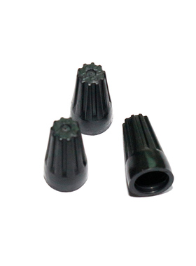 台湾金笔p1B耐高温型弹簧螺式接线头 150℃度黑色接线端子