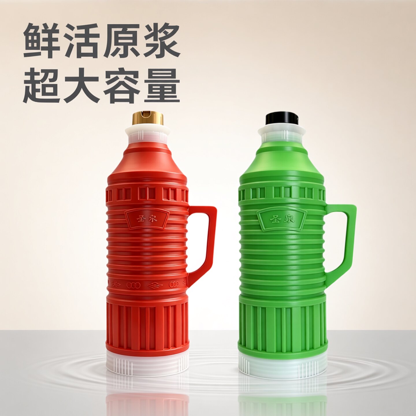 崂锦乡村老式大暖壶原浆啤酒2.5L4.5°酒精度精酿怀旧风烧烤聚餐