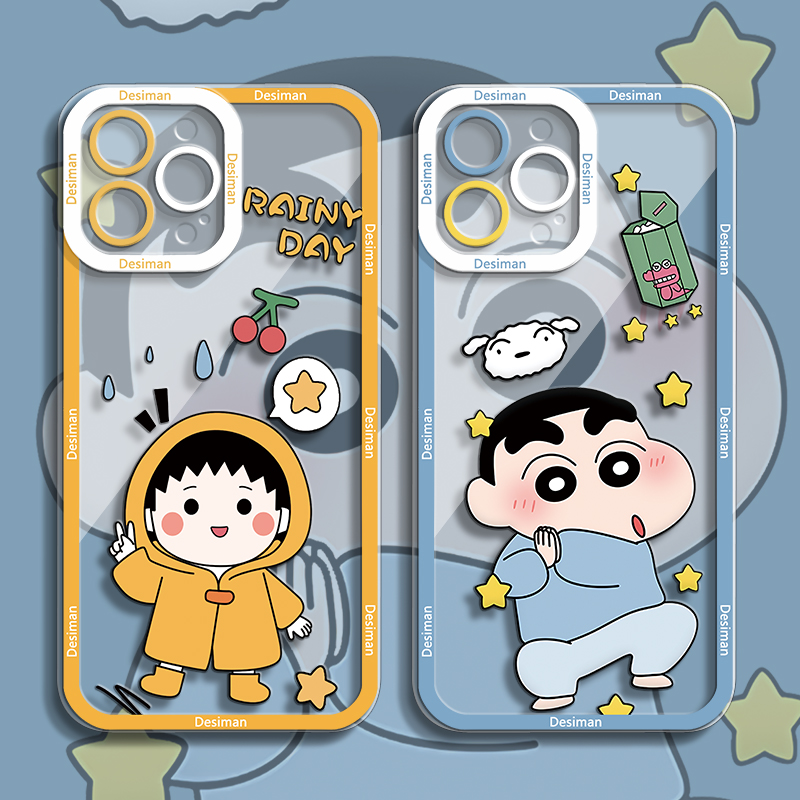 s15手机壳小丸子卡通情侣男女