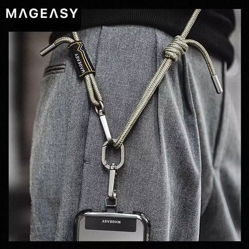MagEasy手机挂绳圆绳斜挎可调节