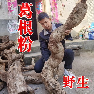 野生柴葛根粉深山挖正品 农家天然葛粉女性早餐代餐神农架特产500g