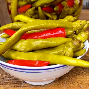 竹溪酸辣椒子洋河姜阳禾阳荷泡菜肉厚口感脆酸菜农家无添加