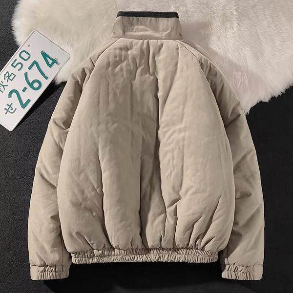 冬季加绒加厚棉衣外套男立领日系复古潮牌棉服m05p80,男装棉衣,星座204-3