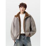 网图冬季立领棉衣外套男加厚保暖宽松棉服痞帅棉袄m5042p95，男装棉衣，星座204-3
