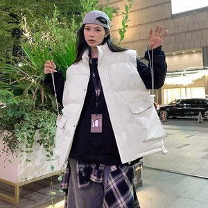 重磅潮流气质原宿ins慵懒马甲百搭简约文艺工装外套mj806 p65图片