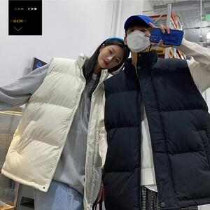 M-5XL棉马甲男秋冬外穿坎肩休闲情侣大码棉背心外套潮mj908 p45图片