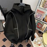 秋冬重磅解构空气层开衫卫衣男连帽外套辑明线休闲连帽衫w192 p55,女装短外套,星座204-3,四季星座 秋冬重磅解构空气层开衫卫衣男连帽外套辑明线休闲连帽衫w192 p55,女装短外套,星座204-3,四季星座