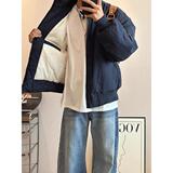 网图美式短款飞行员夹克棉服男冬季加厚棉衣立领外套m803p75，男装夹克，星座204-3