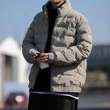 美式复古立领棉服男冬季潮牌宽松休闲棉衣外套m9012p70，男装棉衣，星座204-3