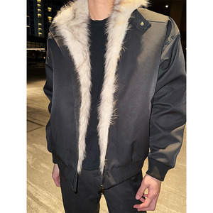 网图 冬季保暖座山雕棱形锁棉男女百搭通勤夹克棉服m781 p85图片