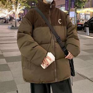 冬季立领棉衣外套男加厚保暖情侣棉服面包服m410 p55图片
