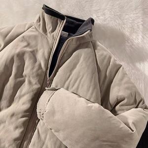冬季加绒加厚棉衣外套男立领日系复古潮牌棉服m05 p80图片