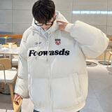高品质美式潮牌绣花棉服男冬复古加厚面包服棉衣外套m9093p105，男装棉衣，星座204-3