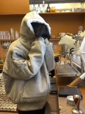 网图冬季座山雕毛领棉服男加厚保暖棉衣外套棉袄潮m6109p130，男装棉衣，星座204-3