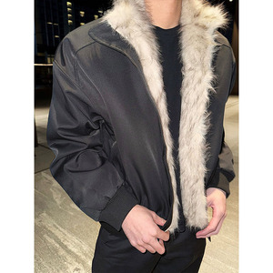 网图 冬季保暖座山雕棱形锁棉男女百搭通勤夹克棉服m781 p85图片