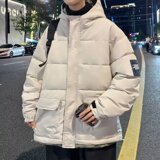 大码冬季外套潮流男棉服高领加厚潮牌工装棉袄棉衣m9938p75，男装棉衣，星座204-3
