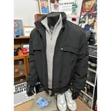 网图美式复古立领工装棉服男冬季加厚保暖棉衣外套m5020p80，男装棉衣，星座204-3