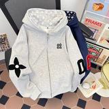 高品冬季卫衣男加绒加厚保暖长袖t恤连帽开衫打底衫hw8062p62，男装T恤，星座204-3