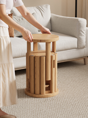 实木凳家用加厚圆凳餐桌凳备用餐凳组合凳堆叠凳低凳堆叠凳